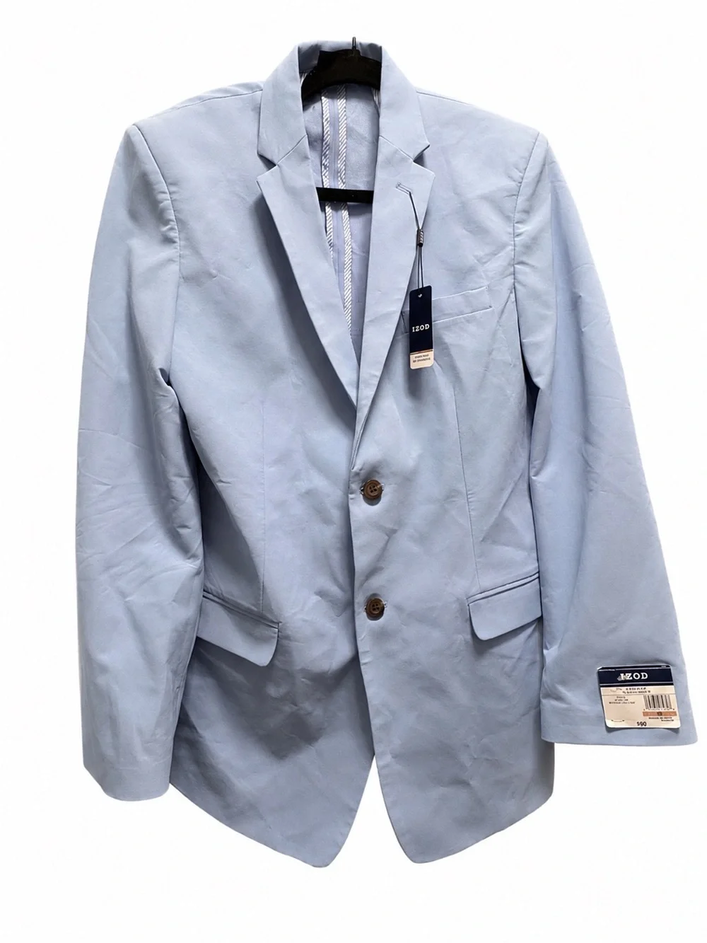 IZOD Light Blue Stretch Blazer Sport Coat NWT Men’s Size 20 Husky